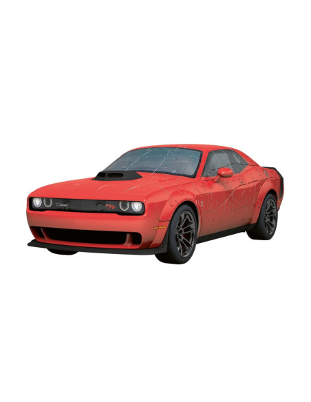 RVS3D08036,Ravensburger - Puzzle 3D iconic Dodge Challenger R/T Scat Pack Widebody 108 piese model de colectie