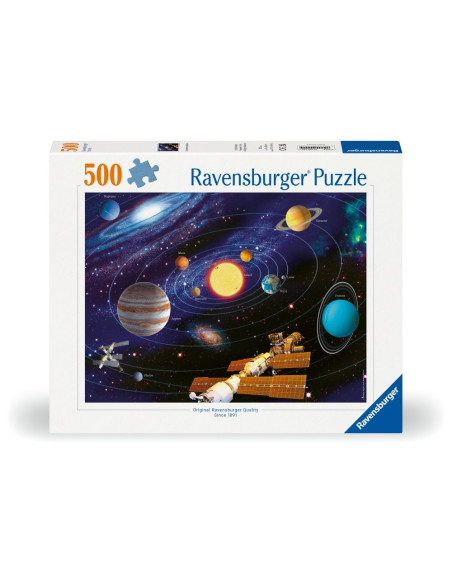 RVSPA00202,Ravensburger - Puzzle sistemul solar 500 piese design nou