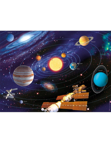RVSPA00202,Ravensburger - Puzzle sistemul solar 500 piese design nou