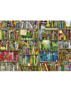 RVSPA00299,Ravensburger - Puzzle Colin Thompson libraria bizara 1000 piese design nou