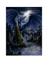 RVSPA00731,Ravensburger - Puzzle dragonul negru 1500 piese design nou