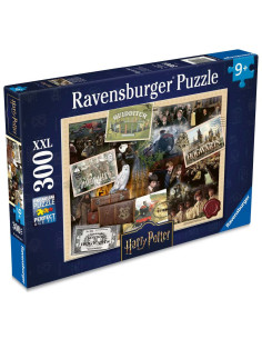 RVSPC04140,Ravensburger - Puzzle Harry Potter secretele din Hogwarts 300 piese XXL