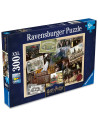 RVSPC04140,Ravensburger - Puzzle Harry Potter secretele din Hogwarts 300 piese XXL
