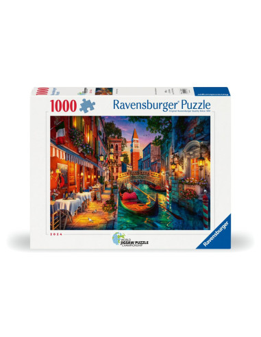 RVSPA01439,Ravensburger - Puzzle Venetia in lumina noptii 1000 piese