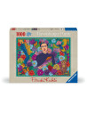 RVSPA01475,Ravensburger - Puzzle Frida Kahlo inconjurata de flori 1000 piese