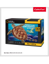 CUDS1080h,CUBICFUN - PUZZLE 3D TESTOASA MARINA 31 PIESE