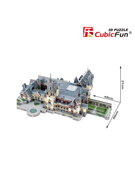 CUMC164h,CUBICFUN - PUZZLE 3D CASTELUL PELES 179 PIESE