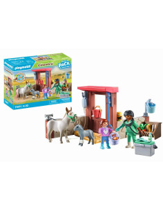 PM71471,Playmobil-VETERINAR IN CURTEA FERMEI