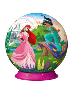 RVS3D11579,Ravensburger - Puzzle 3D printesa Disney 72 piese