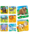 HE55607,Headu - 8 puzzleuri progresive animale salbatice