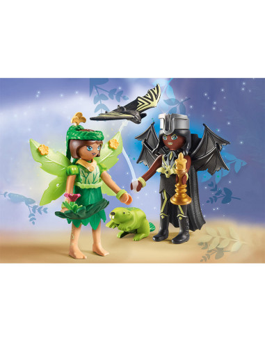 PM71350,PLAYMOBIL - FOREST FAIRY SI BAT FAIRY CU ANIMALUTE