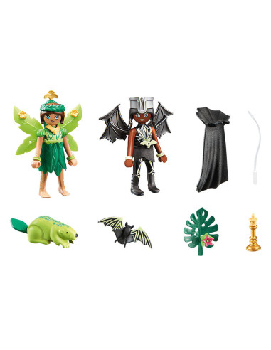 PM71350,PLAYMOBIL - FOREST FAIRY SI BAT FAIRY CU ANIMALUTE