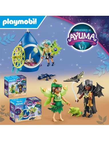 PM71350,PLAYMOBIL - FOREST FAIRY SI BAT FAIRY CU ANIMALUTE