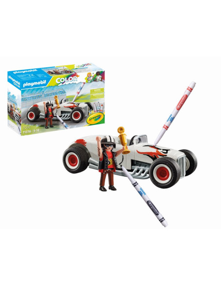 PM71376,Playmobil - Playmobil Color Masinuta De Curse