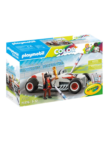 PM71376,Playmobil - Playmobil Color Masinuta De Curse