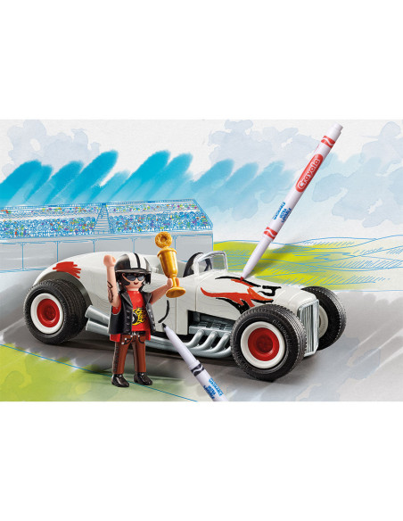 PM71376,Playmobil - Playmobil Color Masinuta De Curse