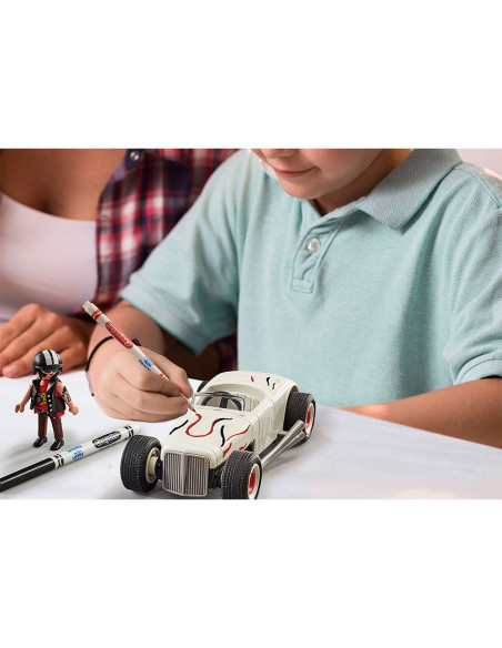 PM71376,Playmobil - Playmobil Color Masinuta De Curse