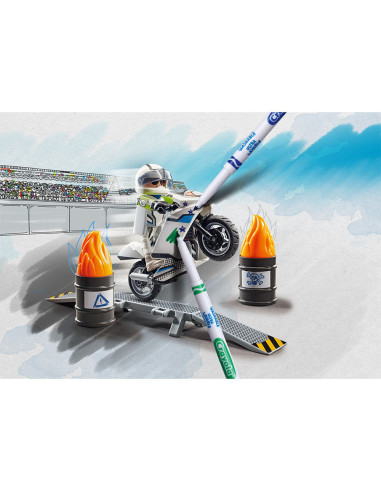 PM71377,Playmobil - Playmobil Color Motocicleta