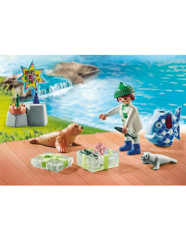 PM71448,Playmobil - Hranirea Animalelor