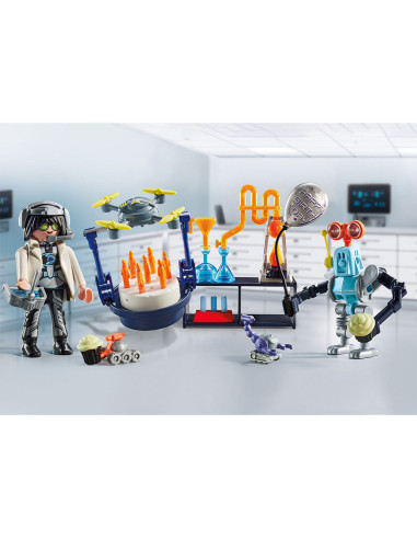 PM71450,Playmobil - Cercetator Cu Roboti