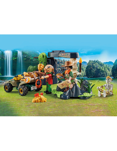 PM71454,Playmobil - Vanatoarea De Comori In Jungla