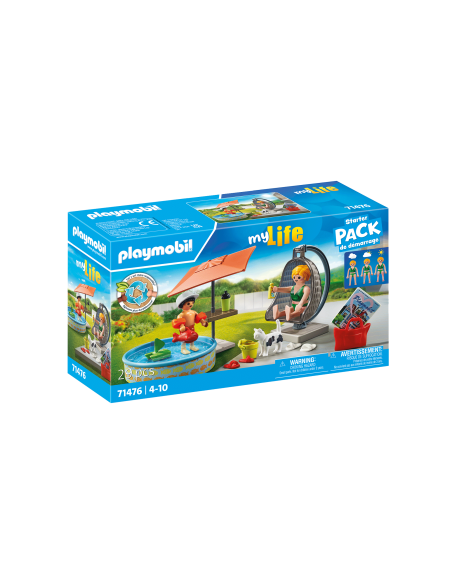 PM71476,Playmobil-DISTRACTIE LA PISCINA IN CURTE
