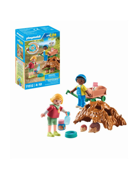 PM71512,Playmobil-INGRIJIREA FAMILIEI DE ARICI