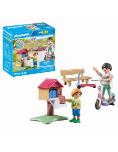 PM71511,Playmobil-SCHIMB DE CARTI PENTRU PASIONATII DE LECTURA