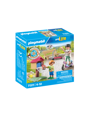 PM71511,Playmobil-SCHIMB DE CARTI PENTRU PASIONATII DE LECTURA