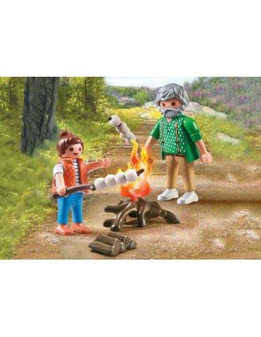 PM71513,Playmobil-FOC DE TABARA CU BEZELE