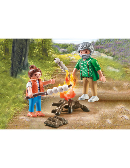 PM71513,Playmobil-FOC DE TABARA CU BEZELE