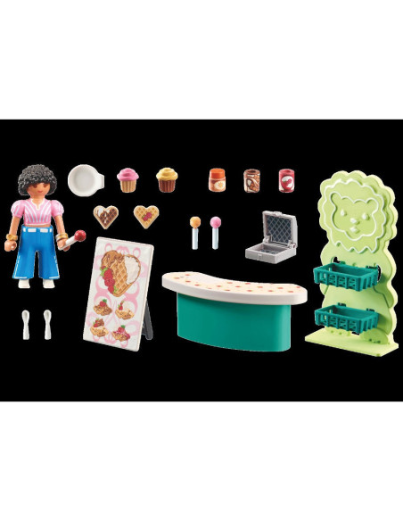 PM71540,Playmobil - Stand de dulciuri