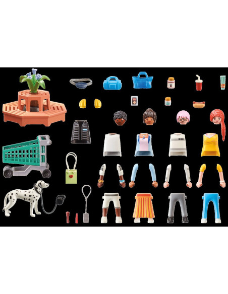 PM71541,Playmobil - Creeaza propria figurina la cumparaturi
