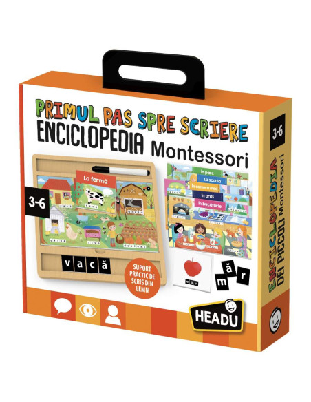 HE59650,Headu Enciclopedia Montessori primul pas spre scriere