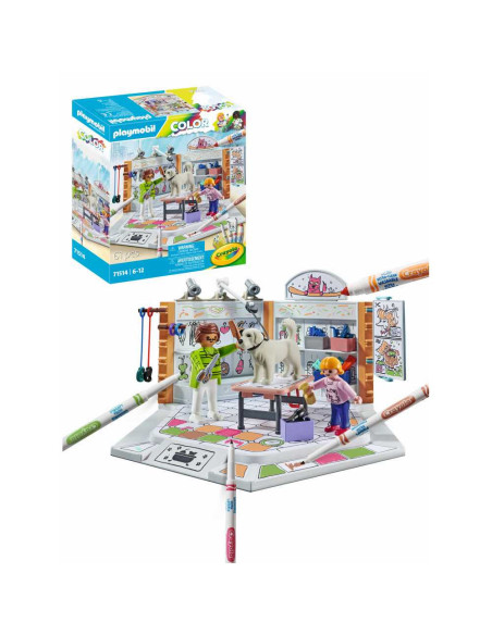 PM71514,Playmobil Color salon pentru caini