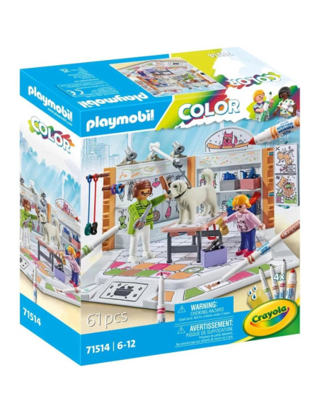 PM71514,Playmobil Color salon pentru caini