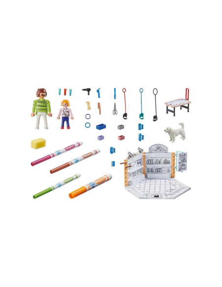 PM71514,Playmobil Color salon pentru caini