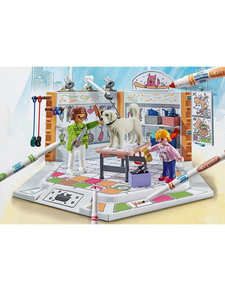 PM71514,Playmobil Color salon pentru caini