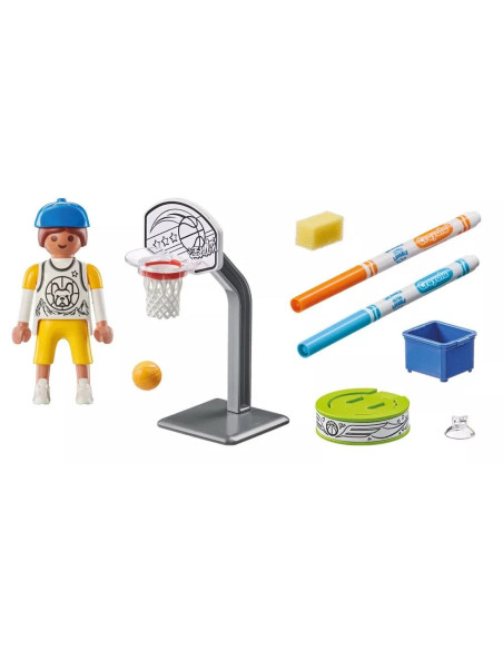 PM71516,Playmobil Color jucator de baschet