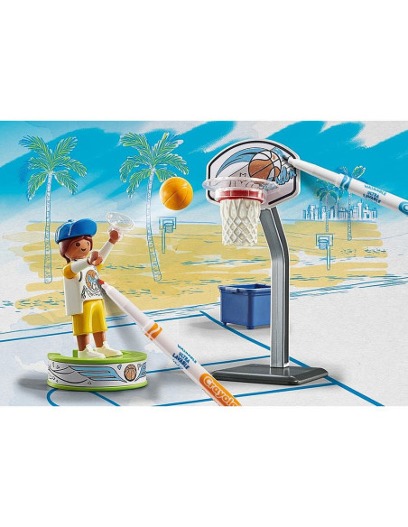 PM71516,Playmobil Color jucator de baschet