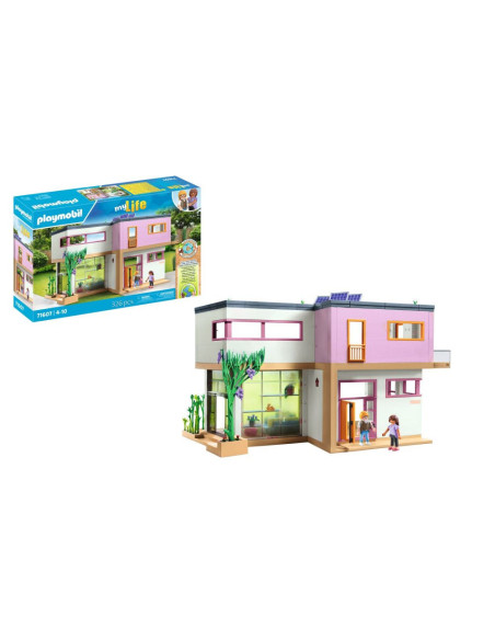 PM71607,Playmobil - Casa cu gradina de iarna