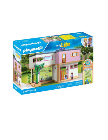 PM71607,Playmobil - Casa cu gradina de iarna