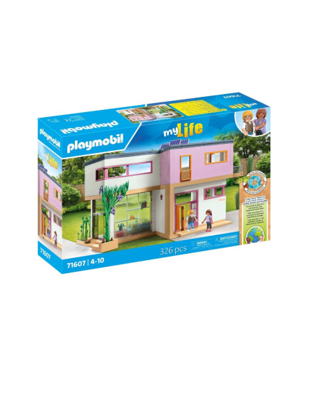 PM71607,Playmobil - Casa cu gradina de iarna