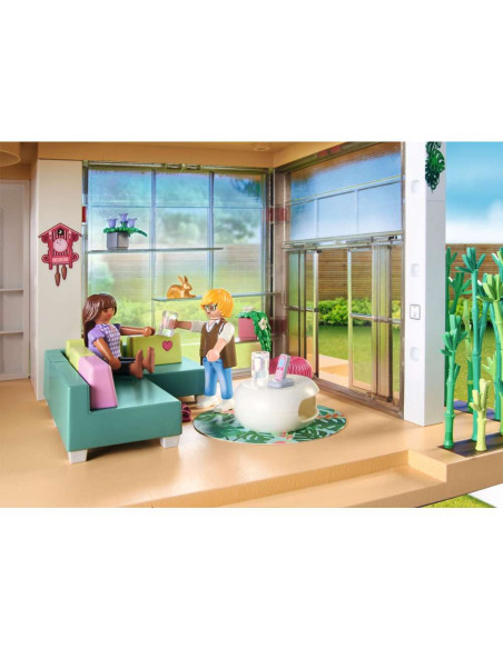 PM71607,Playmobil - Casa cu gradina de iarna