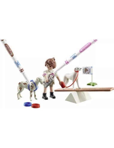 PM71517,Playmobil Color dresarea cainilor