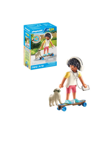 PM71612,Playmobil - Baiat cu animal de companie