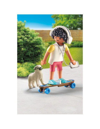 PM71612,Playmobil - Baiat cu animal de companie