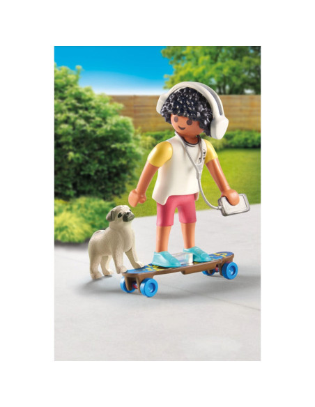 PM71612,Playmobil - Baiat cu animal de companie