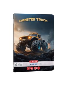 9487510,Caiet Herlitz A5 48 file Matematica, Motiv Monster Truck, 1buc. 2