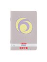 Caiet Herlitz A5, 80 file, 70g/mp, dictando, Motiv Rainbow